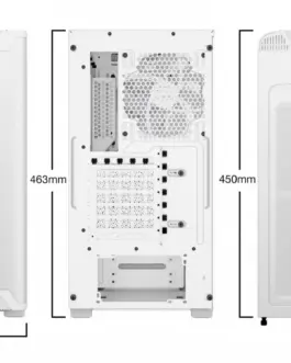 Alternative view of Be quiet! кутия за компютър Pure Base 501 LX ARGB бял
