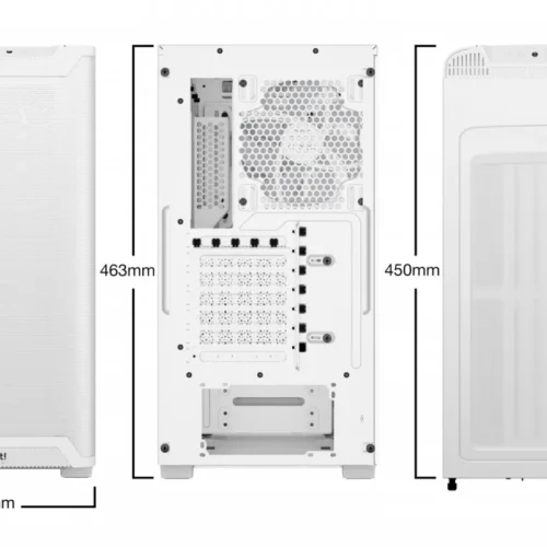 Alternative view of Be quiet! кутия за компютър Pure Base 501 LX ARGB бял