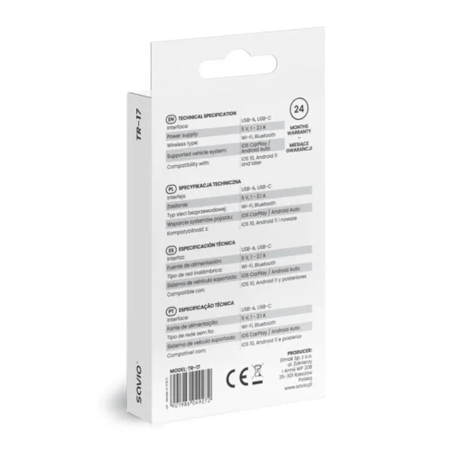 Savio Carplay&Android адаптер