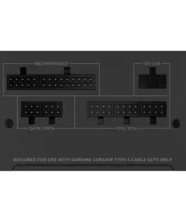 Corsair захранващ блок RM850e PCIe 5.1 80+GOLD ATX3.1