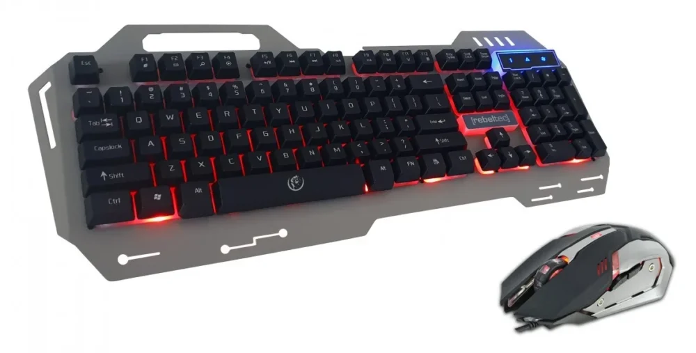 Rebeltec Keabord+mouse set for pl ay.Rebeltec INTERCEPTOR
