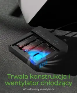 IcyBox ICY BOX IB-4013MCL-C4 4-Bay NVMe SSD Docking