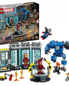 Alternative view of LEGO LEGO Super Heroes 76315 Iron Mans Laboratory: Hall of Armor