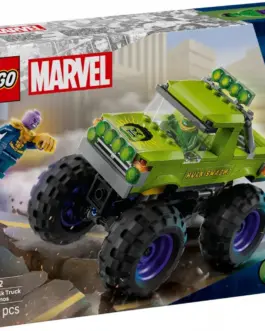 LEGO Blocks Super Heroes 76312 The Hulk Truck vs. Thanos