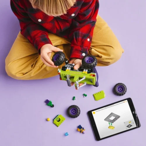 LEGO Blocks Super Heroes 76312 The Hulk Truck vs. Thanos