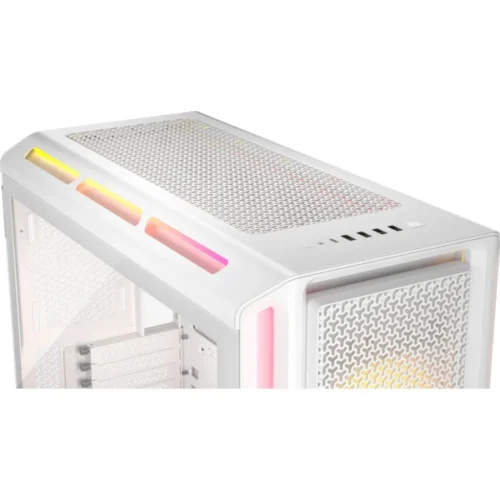 Alternative view of Corsair Case iCUE 5000T LX RGB Mid Tower бял