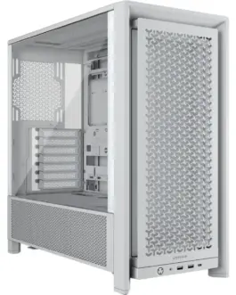 Corsair Case FRAME 4000D бял Mid Tower ATX