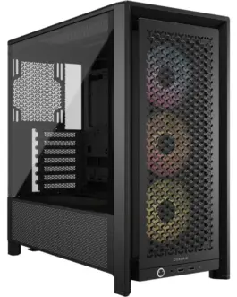 Corsair Case FRAME 4000D RS ARGB черен Mid Tower ATX