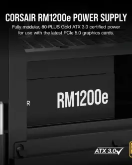 Alternative view of Corsair RM1200e PCIe5.1 80+GOLD F.MODULAR ATX3.1
