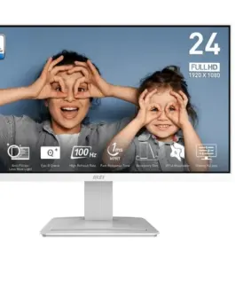 MSI Monitor PRO MP2412W 23.8 inches LED/FHD/Flat/100Hz/бял