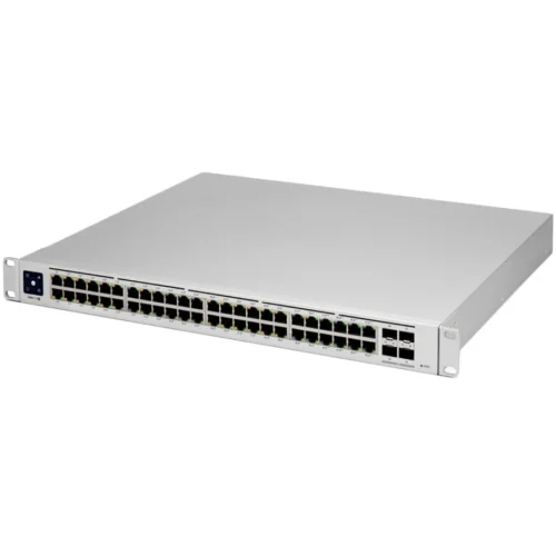 Kомутатор Ubiquiti USW-PRO-48-POE 48 port gigabit L3 PoE++ switch 40 x GbE PoE+ Ports 8 x GbE PoE++ ports 4 x 10G SFP+ p