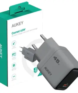 AUKEY Comet мрежово зарядно 1xUSB-C PD 45W PA-C2