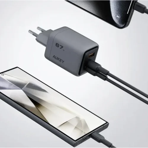 AUKEY Comet Mix 3 мрежово зарядно 67W 3xUSB PA-C3