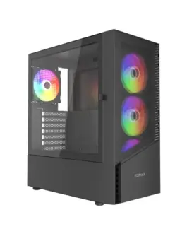 Gembird кутия за компютър Midi Tower Fornax 4300 ATX черен