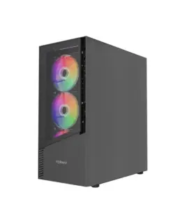 Gembird кутия за компютър Midi Tower Fornax 4300 ATX черен