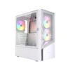 Gembird кутия за компютър Midi Tower Fornax 4300 ATX бял