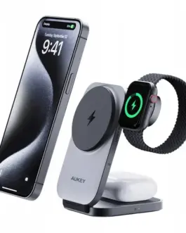 Alternative view of AUKEY Foldable Wireless Charging Stati LC-MC312