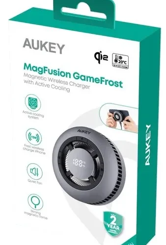 Alternative view of AUKEY Cooling Wi reless зарядно MagSafe LC-G10