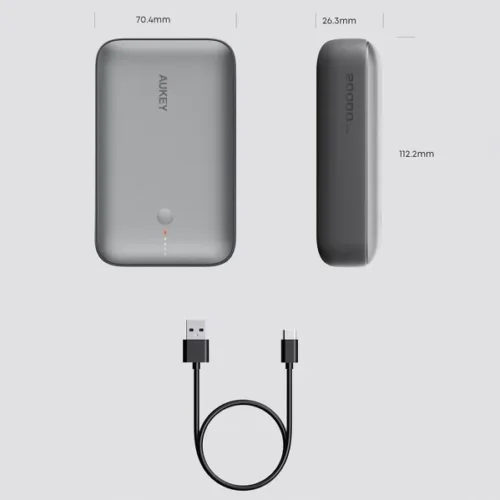 Alternative view of AUKEY Mini външна батерия 20000mAh 22.5W 2xU PB-Y57