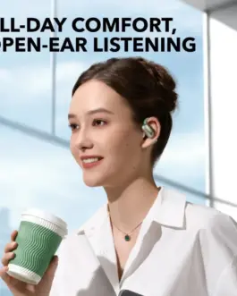 Alternative view of Anker Wireless earphones Soundcore Aero Fit 2 Bluetooth зелен