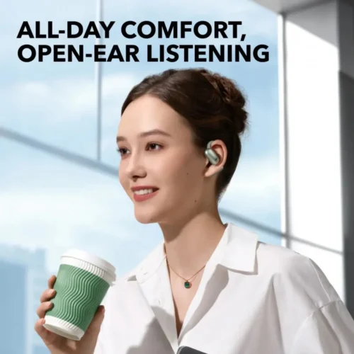 Alternative view of Anker Wireless earphones Soundcore Aero Fit 2 Bluetooth зелен