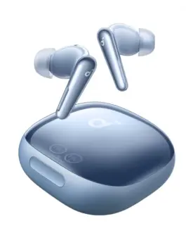 Anker Wireless earphones Soundcore Liberty 4 PRO Bluetooth glossy light blue