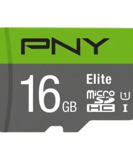 PNY памет card microSDHC Elite 16GB P-SDU16GU185GW-GE