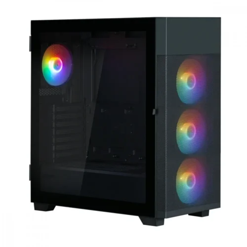 Alternative view of Zalman ZALMAN S5 NEO черен ATX Mid Tower FRGB Fan x4