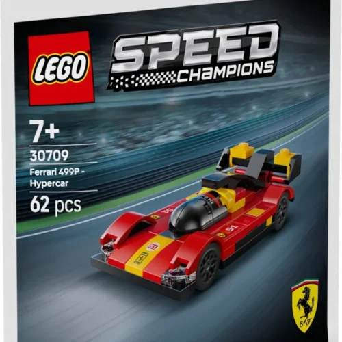 Alternative view of LEGO Bricks Speed Champions 30709 Ferrari 499P - Hypercar