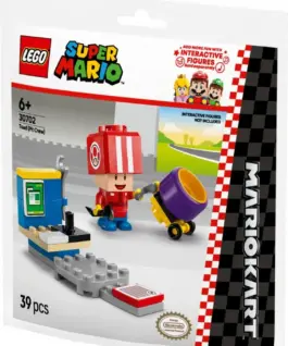LEGO Bricks Super Mario 30702 Mario Kart - Toad (Pit Crew)