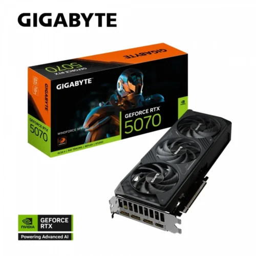 Alternative view of Gigabyte видео карта GeForce RTX 5070 WINDFORCE SFF 12G 192BIT GDDR7 3DP/HDMI