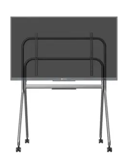 Alternative view of AG NEOVO Mobile trolley stand FMC-07 100KG 55-86inch 400x200-900-600