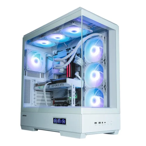 Zalman ZALMAN P50 DS бял Mid-Tower 4x ARGB Fans