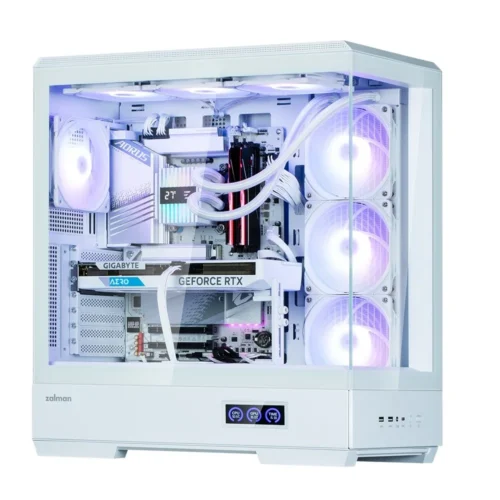 Zalman ZALMAN P50 DS бял Mid-Tower 4x ARGB Fans