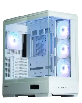 Zalman ZALMAN P50 DS бял Mid-Tower 4x ARGB Fans