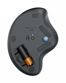 Alternative view of Logitech Mouse Ergo M575S Wireless Trackball Graphite