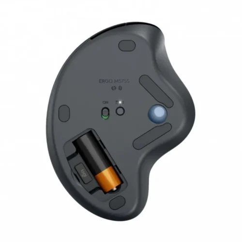 Alternative view of Logitech Mouse Ergo M575S Wireless Trackball Graphite
