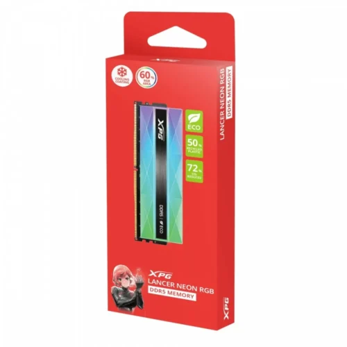 Adata памет XPG Lancer NEON DDR5 6400 DIMM 32GB