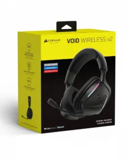 Alternative view of Corsair Headset Void Wireless 2.0 Carbon