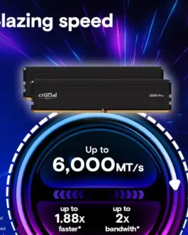 Alternative view of Crucial памет DDR5 Pro 16GB/6000(1*16GB) CL48