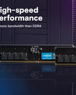 Alternative view of Crucial памет DDR5 32GB/5600(2*16GB) CL46 (16Gbit)