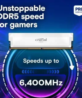 Alternative view of Crucial памет DDR5 Pro OC 32/6000(1*32GB) CL40 бял