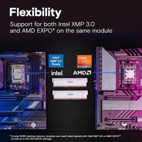 Crucial памет DDR5 Pro OC 32/6000