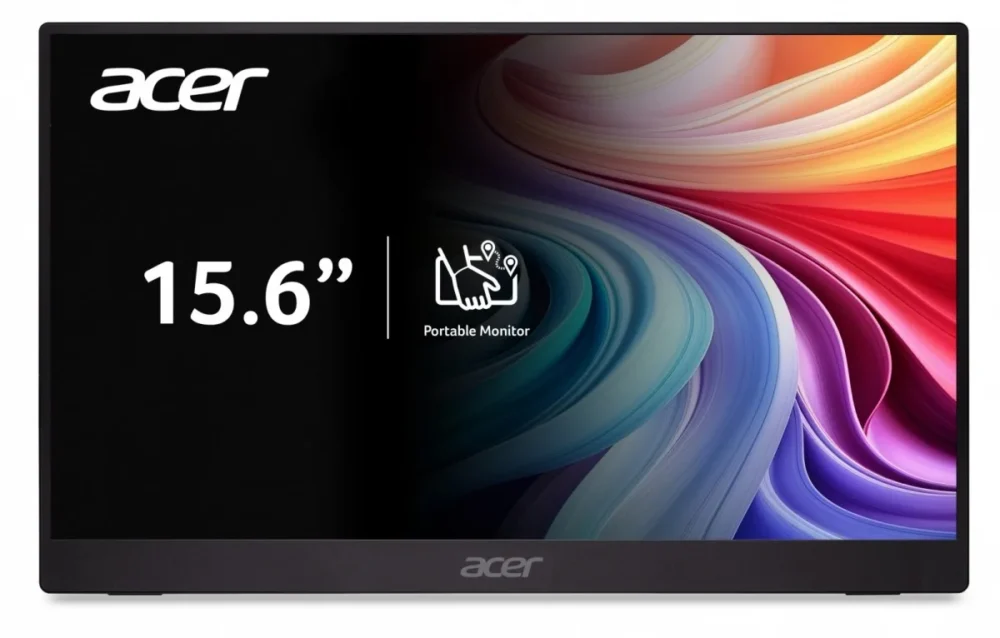 Acer Monitor przenośny 156 cala IPS 16:9 PM161QB1bmiuux HDMI USB-C