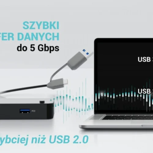 i-tec Universal KVM HUB 2x USB-C + 2x USB-A 3.0