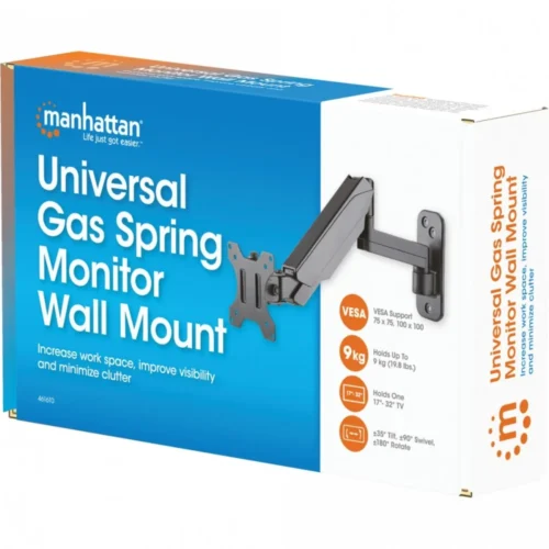Alternative view of Manhattan TV wall mount 17-32 inches LED/LCD 9kg swivel gas