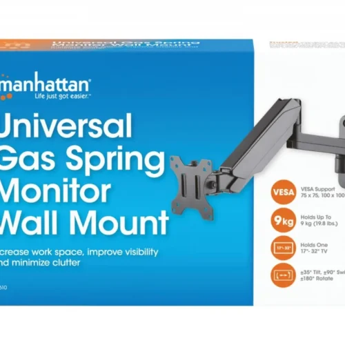 Manhattan TV wall mount 17-32 inches LED/LCD 9kg swivel gas