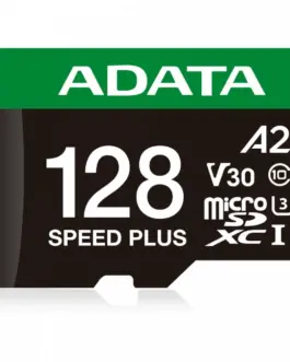 Alternative view of Adata microSD Speed Plus card 128GB UHS1 U3 V30 A2 180/160 MB/s