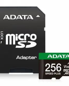 Adata microSD Speed Plus card 256GB UHS1 U3 V30 A2 180/160 MB/s