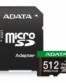 Adata microSD Speed Plus card 512GB UHS1 U3 V30 A2 180/160 MB/s